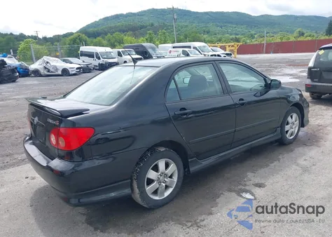 2006 Toyota Corolla S z USA, uszkodzony, nr VIN 2T1BR32E56C676824
